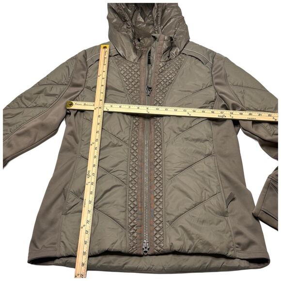 Athleta Rock Ridge Primaloft Quilted Puffer Pockets Women’s Coat Size XL - Picture 3 of 5